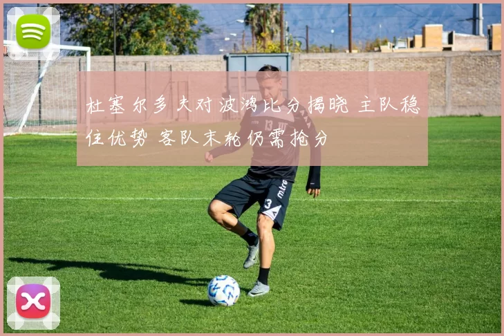 杜塞尔多夫对波鸿比分揭晓 主队稳住优势 客队末轮仍需抢分