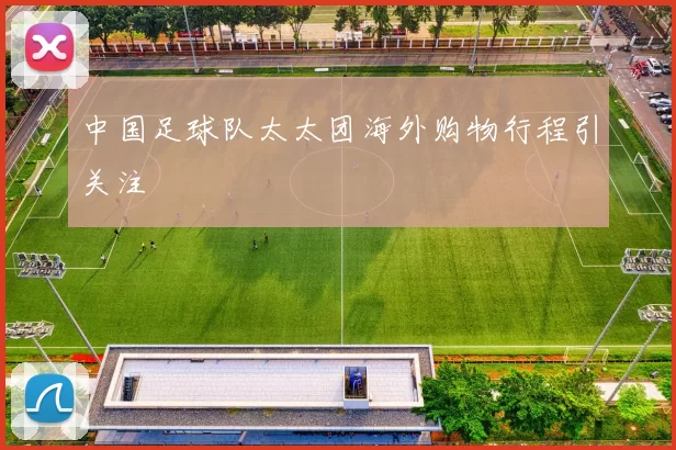 中国足球队太太团海外购物行程引关注